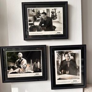Pulp Fiction Black & White Movie Stills 1994 Miramax Publicity Photos, Tarantino